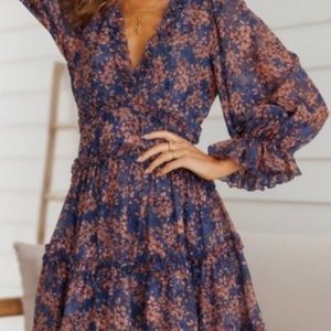 NWT Long sleeve Hello Molly Dress size medium
